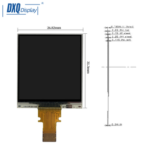 1,33 Zoll 128 × 128 halbtransparenter Stromspiegelbildschirm RGB 8 Farbe oder Monochrom LS013B7DH06 LCD-Anzeigenmodul - Product Image 2