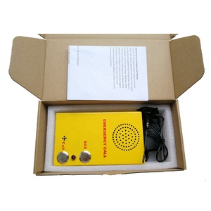 Sistema de alarma GSM de un clic, llamada de emergencia de banda cuádruple para ayudar a todo el mundo con intercomunicador para llamadas