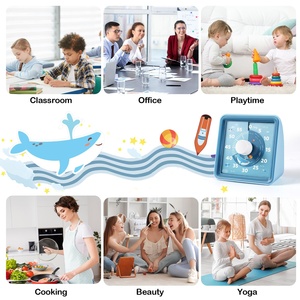 Strumento di gestione del tempo educativo di nuovo Design sensoriale Timer per conto alla rovescia visivo di 60 minuti per bambini - Product Image 3
