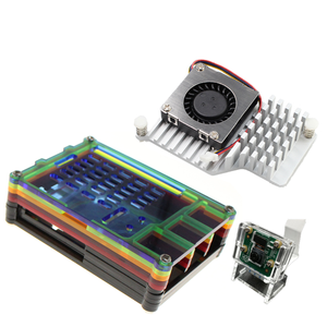 Venta caliente Raspberry PI 5 modelo Raspberry Pi 5 generación 9 capas carcasa acrílica con soporte de cámara fijo - Product Image 6