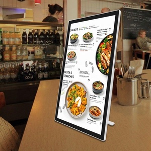 Настольный цифровой вывески и дисплеи рекламный экран Android table LCD Player цифровой Ресторан меню Displayer поставщик - Product Image 1