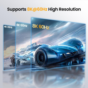 SYONG 3 en 1 Salida HDMI Switch UHD 8K60Hz 4K120Hz HDR10 HDMI2.1 con control remoto IR Compatible con PS5, Xbox,Blue-Ray Player - Product Image 5