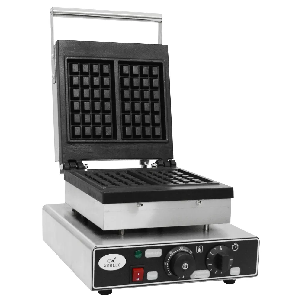 XEOLEO gewerbliche doppeltellar Waffelmaschine 2000 W elektrische antihaft-Kegel-Eis Waffel 220 V Blase Waffelmaschine