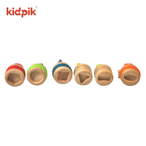 Latest Sensory Toys Early Education Colourful Block Toy Kid Touch Geometric <strong>Shape</strong> <strong>Sorting</strong> Matching Games Blocks for Children - Product Image 3