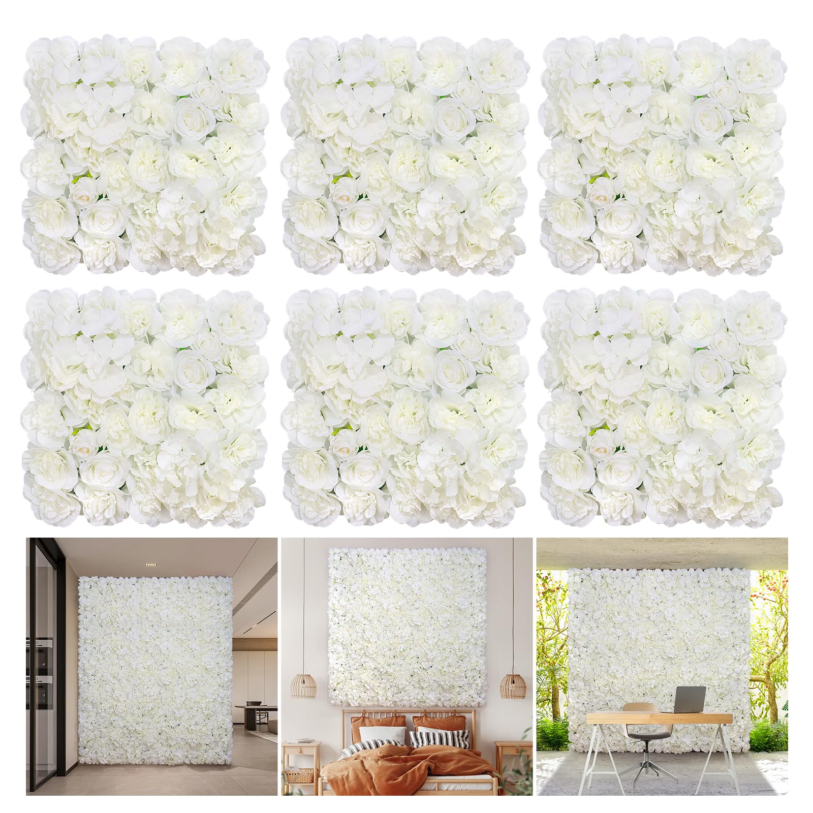 Blanc 6 pièces
