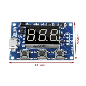 5-30V <strong>PWM</strong> Generator Module Dual-Channel <strong>Digital</strong> LED Dimmer, Adjustable Duty Cycle Frequency, Micro USB/5V Independent Power - Product Image 5