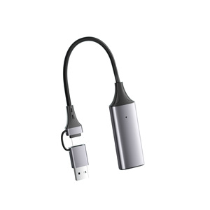 用于PC和PS4的2合1 USB A/Type-C 4K60Hz视频采集卡高清端口，PS5游戏直播广播录像机 - Product Image 2