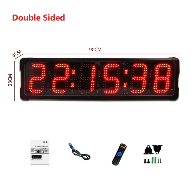 6 inch RED- double sides