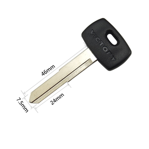 High Quality US Version Motorcycle <strong>Key</strong> with Cupronickel Keyblade for Victo Auto - Product Image 2