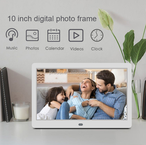 Vorteile 10 Zoll digitaler Bilderrahmen Full HD LCD IPS-Display Foto Musik Video Player Kalender Alarm Timer Fernbedienung - Product Image 3
