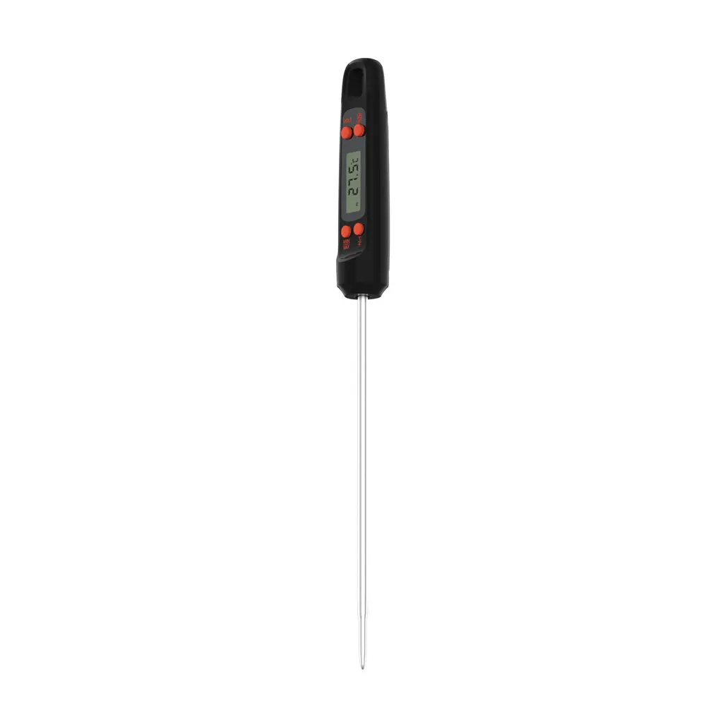 Paslanmaz çelik prob gıda dijital dokunmatik akıllı et termometreler pişirme kızılötesi uzun menzilli özel etiket barbekü termometre