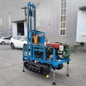 Preço de fábrica 40m 100m 200m 250m Deep Usado Crawler Borewell Water Well Drilling Rig Machine Sale - Product Image 2