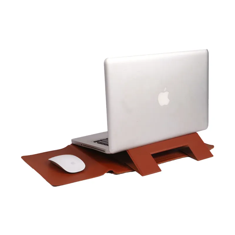 Grosir Pabrik Casing Laptop Sarung Tas Jinjing Ramping dengan Penyangga untuk Macbook Air