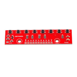 8-Kanal-IR-Infrarot-Tracking-Sensormodul Barrier Line Track Sensor modul Erkennungs karte DIY für Arduino Smart Car Robot