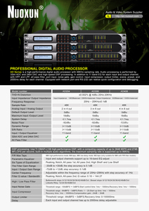 Professional Audio Speaker <strong>Line</strong> Array Management Digital Processor 3 <strong>Input</strong> 6 <strong>Output</strong> Dsp Audio Processor - Product Image 4