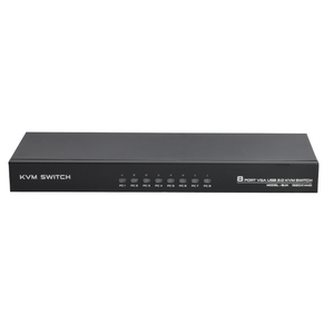 FJ-8UK FJGEAR即插即用8进1出1920*1440手动8端口VGA Usb Kvm交换机USB2.0版本VGA KVM交换机 - Product Image 2