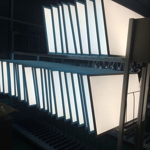 48W LED ışık paneli PMMA LGP 240 adet 2835 LED yüksek parlaklık 4 yan yayan çift ışık dağılımı Shenzhen Led panel AYDINLATMA - Product Image 3