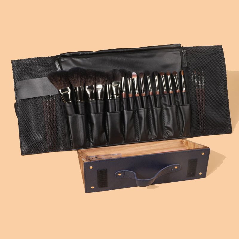 24pcs+pu bag+wooden box