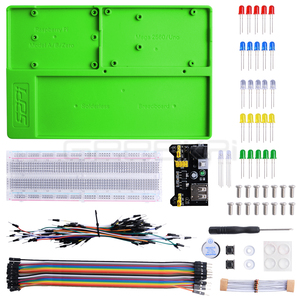 GeeekPi ABS実験ホルダーキットプラットフォームラズベリーパイ4B/3B + / 3B/2B/ゼロ/W/Arduino/ Mega 2560用 - Product Image 2