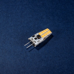 2835SMD LED G4ขนาดเล็กหรี่แสงได้2.5W หลอดไฟซิลิโคนสำหรับโคมระย้า12-24V AC DC ROHS & EMC & LVD ได้รับการรับรองสำหรับตกแต่ง