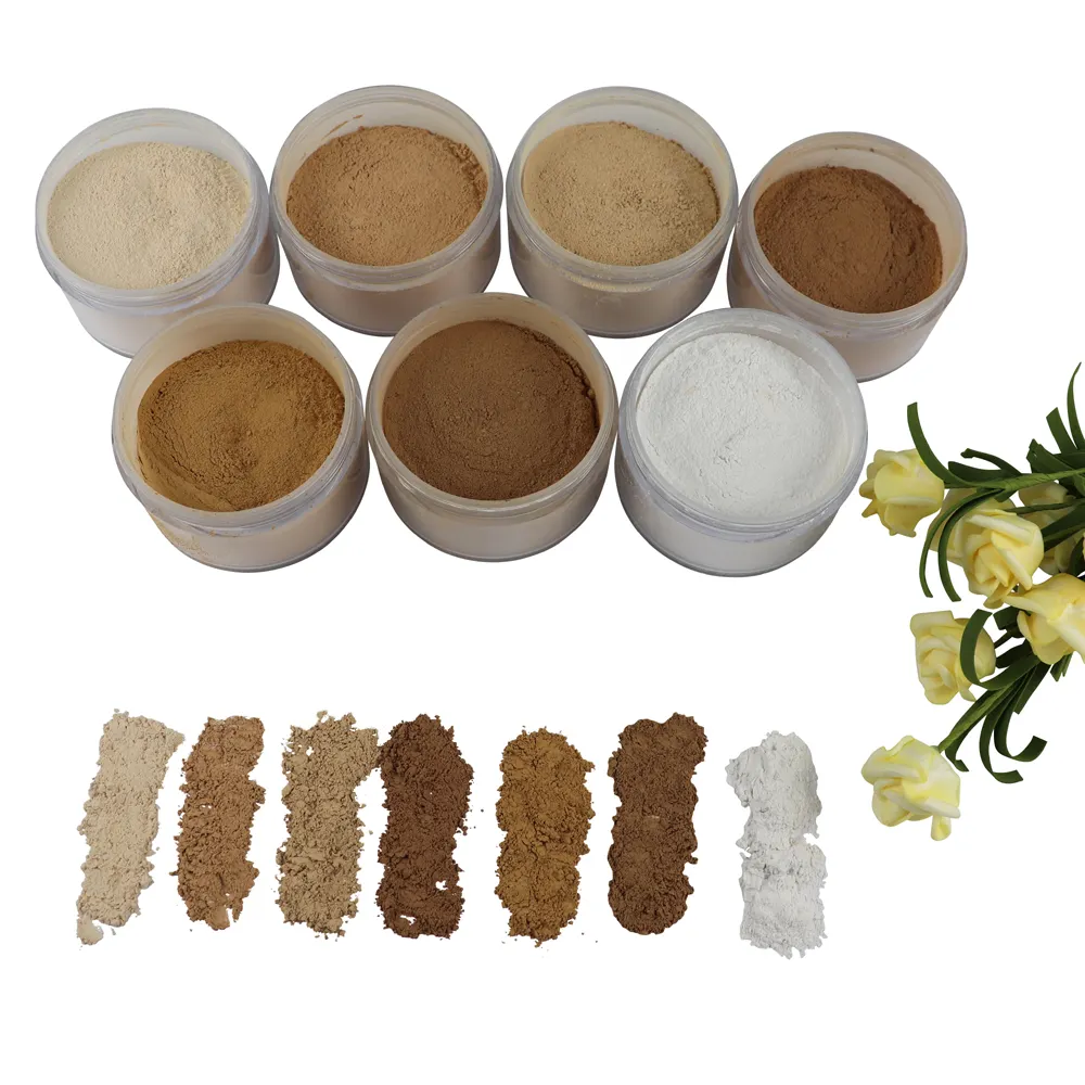 Wholesale Custom Low Price Bulk Mineral Powder Large Capacity Oil Control Professional Makeup Loose Setting Powder
