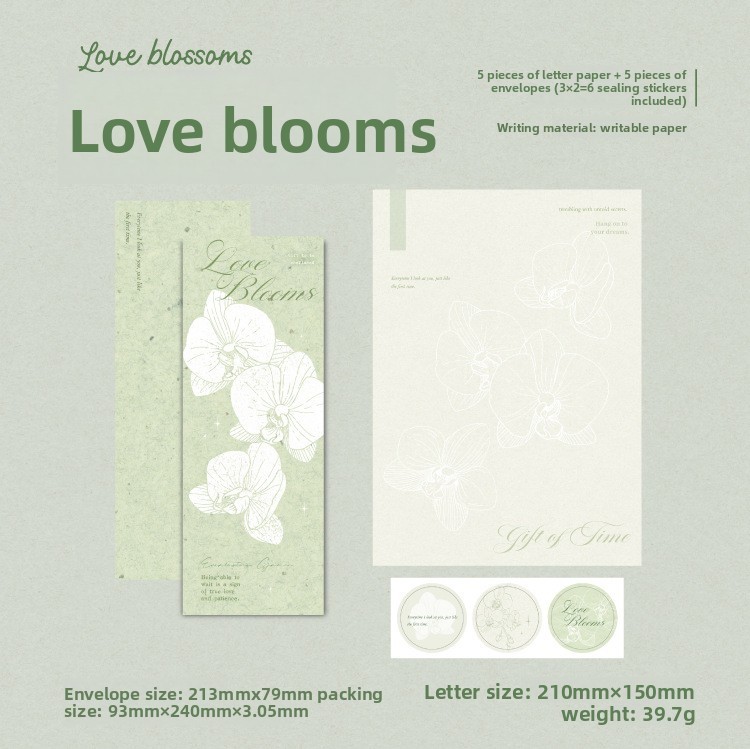 Love blossoms