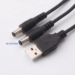 2 in 1 <strong>DC</strong> Power Cable USB 2.0 Type a Male to <strong>DC</strong> 5.5*2.5mm 5525 <strong>DC</strong> 3.5*1.35mm Power <strong>Cord</strong> Cable - Product Image 4