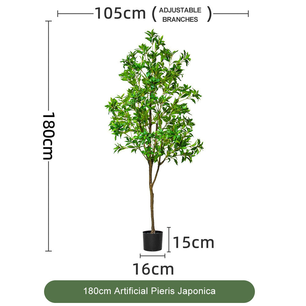 Marronnier d'Inde VERT 1,8 m - Impression 3D haut de gamme