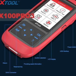 XTOOL X100 Pro3 Professional Key Programmer Kostenloses Update OBD2 Car Code Reader Diagnose scanner mehr Spezielle Funktionen als pro2 - Product Image 5