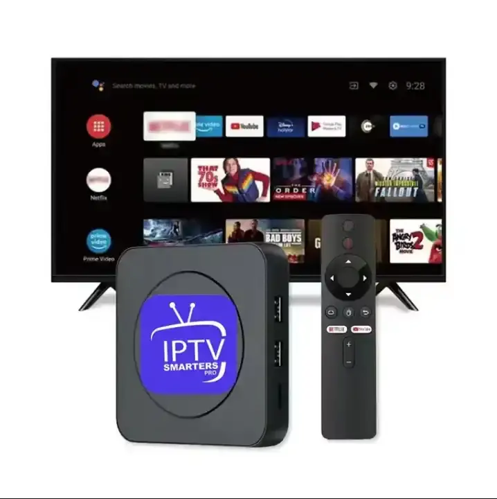 IPTV sin prueba de almacenamiento en búfer OEM personalizado Smart mejor Android TV Box 4K en Línea TV 4K Ott IPTV panel