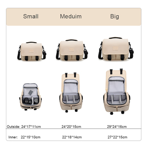 Thiết Kế Mới Tùy Chỉnh Máy Ảnh Sling Túi 3 Cách Mang Theo Trọng Lượng Nhẹ Hàng Ngày Túi Tuyệt vời Cho Du Lịch - Product Image 6