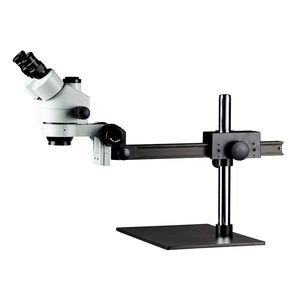 Microscopio estéreo trinocular 7X-45X Cámara de investigación de diseño simple Microscopio de uso de la industria electrónica - Product Image 3
