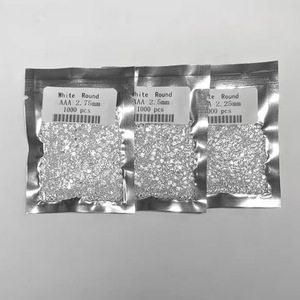 YinZheng 3A in Stock Wholesale 0.8-10MM White Cubic <strong>Zirconia</strong> Round Shape CZ Stone Synthetic Cubic <strong>Zirconia</strong> - Product Image 3