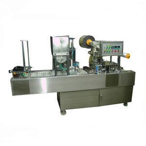 2 Cup <strong>Linear</strong> Cup <strong>Filling</strong> and Sealing <strong>Machine</strong>