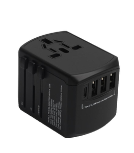 All in One Universal Multi <strong>Plug</strong> <strong>Adapter</strong> with USB Port Type C <strong>Plug</strong> AC <strong>Power</strong> Charger <strong>Adapter</strong> with AU US UK EU <strong>Plug</strong> - Product Image 3