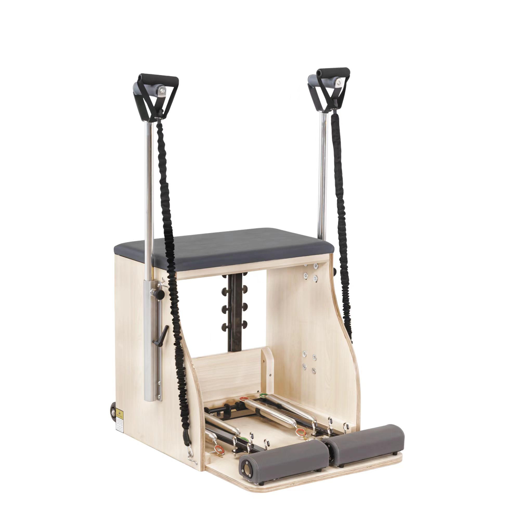 Silla de Escalones Estable con Varilla de Hierro Oak 02