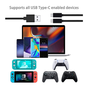 10ft 3M USB C hızlı şarj kablosu için Playstation 5 için Xbox serisi X bir anahtarı denetleyicisi için Gamepad tipi C şarj kablosu yapılan - Product Image 5