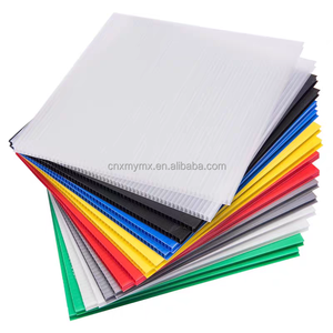 Özel 12mm geri dönüşümlü oluklu HDPE alev geciktirici PP ürünleri için içi boş ped düz baskı kesme işleme hizmeti - Product Image 3