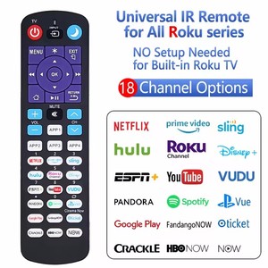 FOXRMT universale remoto Roku Player Roku TV compatibile Hisense Onn elemento Sharp Haier Hitachi LG ecca codice fisso - Product Image 2