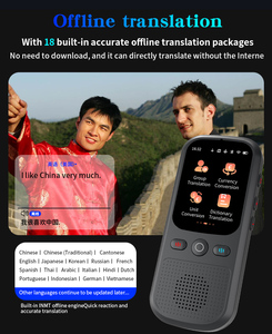 Factory Portable Mini Online Voice Translation Machine Smart WiFi Support 142 <strong>Languages</strong> Android <strong>Operating</strong> <strong>System</strong> IPS Color 5G - Product Image 6