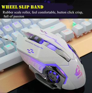 V5 USB Wired Gaming Mouse 4000 DPI LED Optical Mouse Macro Program Mouse for <strong>Mechanical</strong> <strong>Keyboard</strong> PC Gaming Accessories - Product Image 3