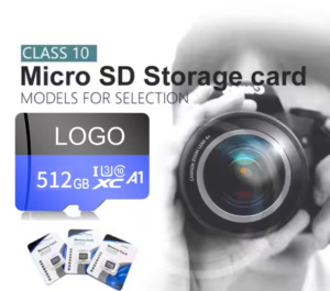 Logotipo personalizado Tarjeta de memoria SD de 64Gb TF Capacidad total 16Gb 32Gb 256Gb Clase 10 U3 A1 Micro Memoria 512Gb USB Flash DVR Tablet PC - Product Image 5