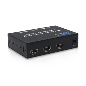 Conmutador HDMI 2 entradas 1 salida Yunzuo conmutador HDMI sin costuras multivisor 2 entradas 1 salida con alta resolución - Product Image 5