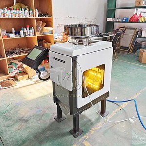 Hcs100 מיני נייד נייד נייד נייד נייד 50-150 kg/h cd rapeseed זרעים פלפל זרעים שעועית מכונת מיון צבעים מכונת מיון
