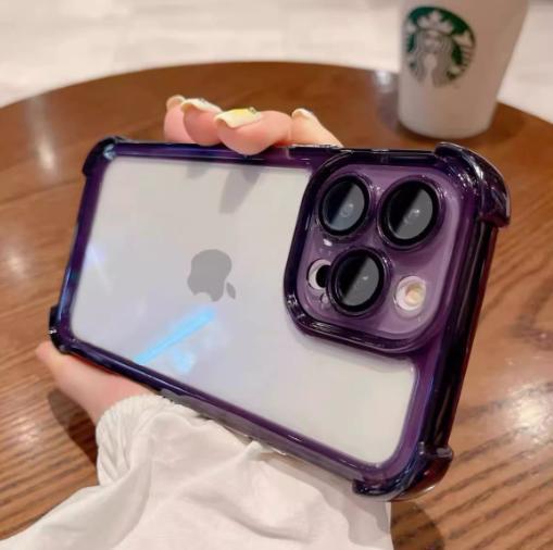 Protecteur d'objectif, violet transparent