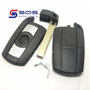 SQS yüksek kaliteli fabrika özelleştirme uzaktan araba anahtarı kabuk 3 düğme kılıf Styling kapak Fob BMW 1 3 5 6 serisi E90 E91 E92 - Product Image 3