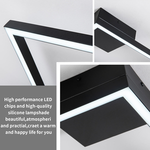 Sell Well New Type <strong>Led</strong> Square Line Simple Modern Style Ceiling Light 40*40 <strong>Cm</strong> 18w Ceiling Lamps for Sale - Product Image 5