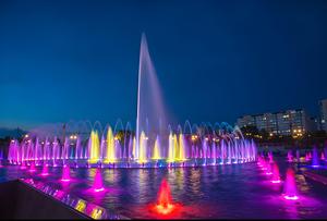 Dia 5 M Color Changing Jumping Water Jets Design Water Fountain for the Hotel or Restaurant Lobby - Product Image 5