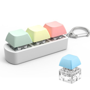 Bán Buôn Màu Sắc Khác Nhau Kim Loại Giải Nén Đồ Chơi Bàn Phím Cơ Khí Nhựa Móc Khóa Bàn Đồ Chơi Cho Gia Đình Và Văn Phòng Vui Vẻ - Product Image 2