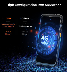 Rugged pda android portable data collector scanner di codici a barre telecom test scanner pda scanner rfid portatile - Product Image 4